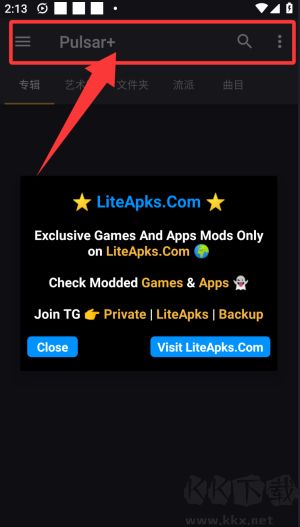 脉冲音乐播放器pulsar