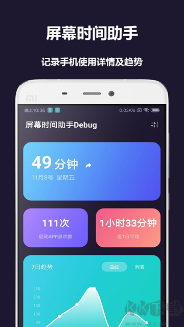 屏幕时间助手app