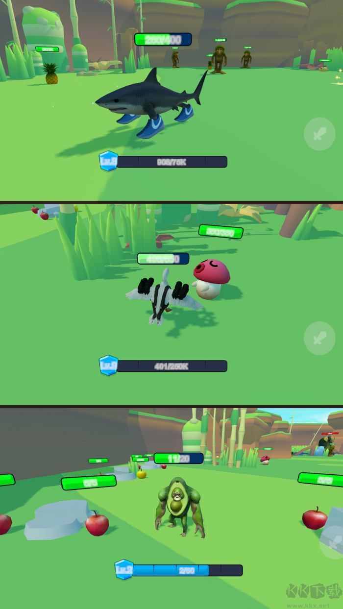 疯狂进化防卫战