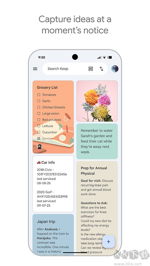 google keep