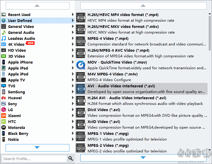 Anymp4 4k Converter(4K视频转换器)
