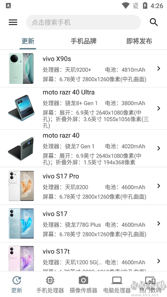 手机性能排行榜