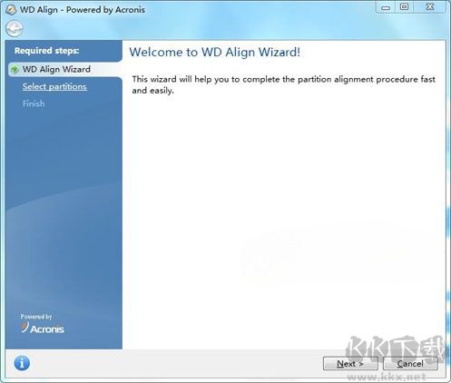 WD Align Utility(西数硬盘4K对齐工具)