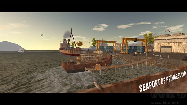 俄罗斯汽车驾驶瓦滋猎人(Russian Car Driver UAZ Hunter)