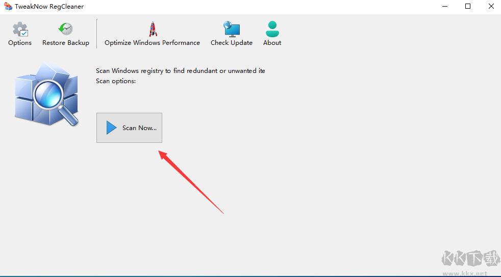 TweakNow RegCleaner(注册表清理工具)