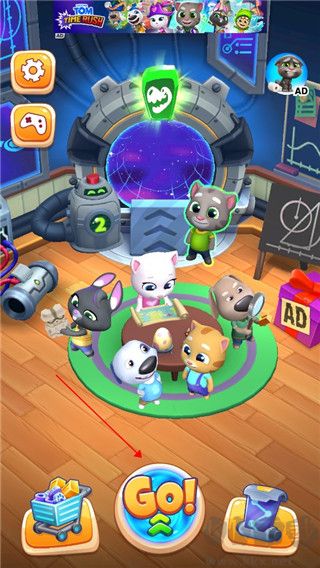 汤姆猫时光快跑