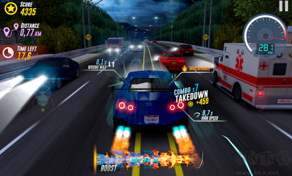 高速公路超速驾驶模拟器