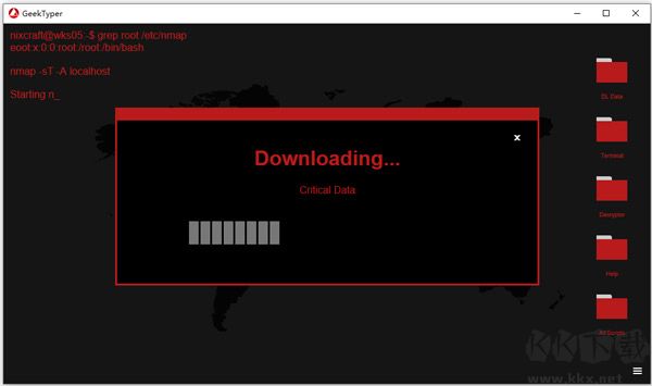 geektyper黑客模拟器