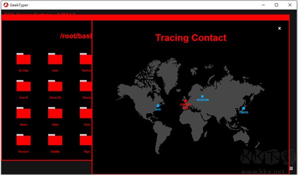 geektyper黑客模拟器