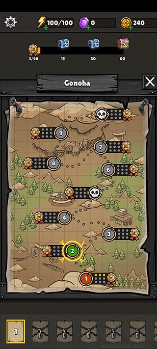 火柴人忍者战斗