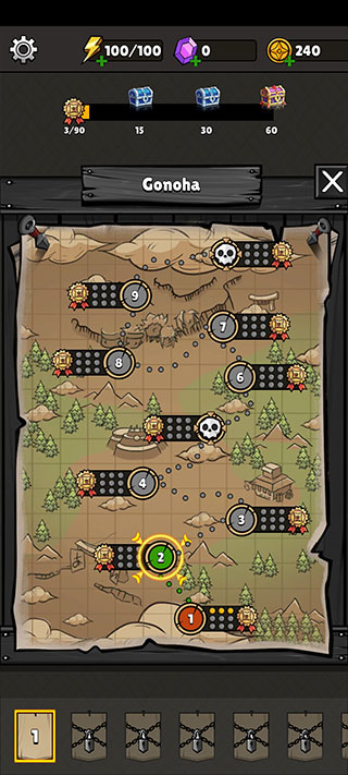 火柴人忍者战斗