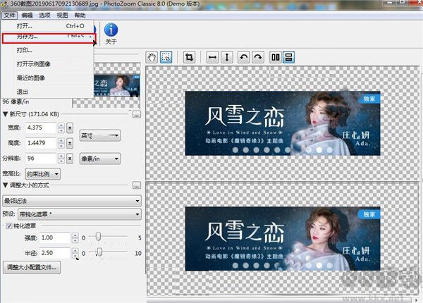 PhotoZoom Pro 8(图片无损放大)