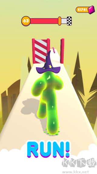 疯狂果冻人3D(Blob Runner 3D)