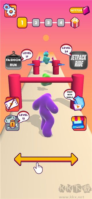 疯狂果冻人3D(Blob Runner 3D)