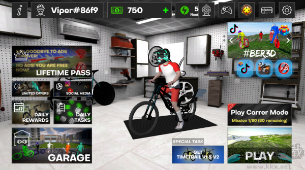 自行车极限骑手3D