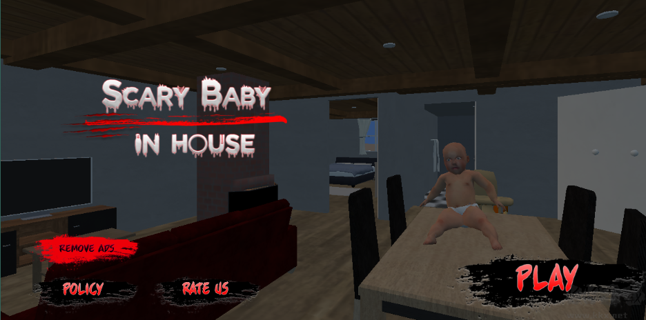 恐怖婴儿(Scary Baby In Haunted House)