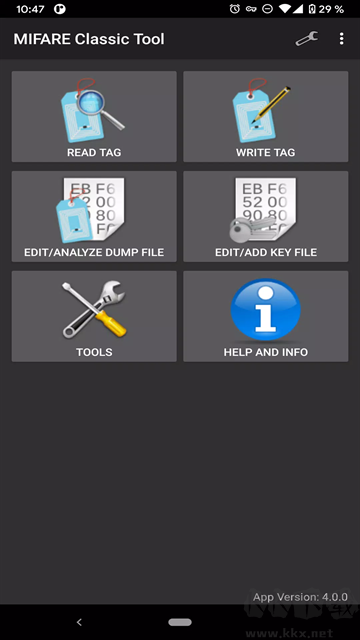 MIFARE Classic Tool门禁