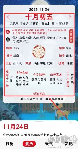 沙漏日历