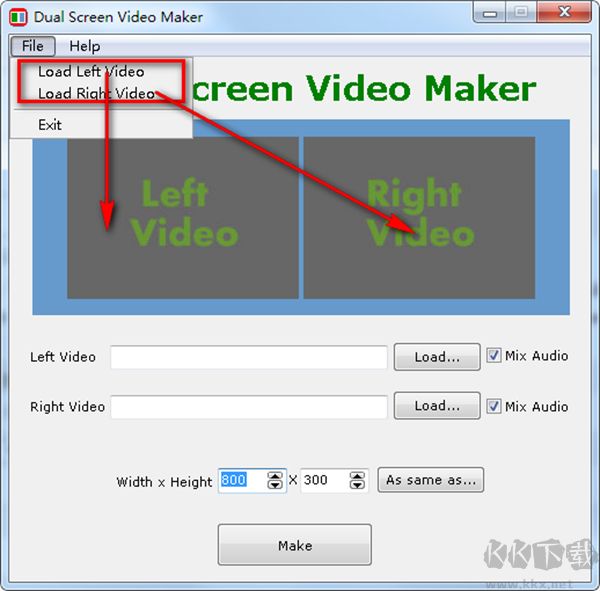 Dual Screen Video Maker(双屏视频制作器)