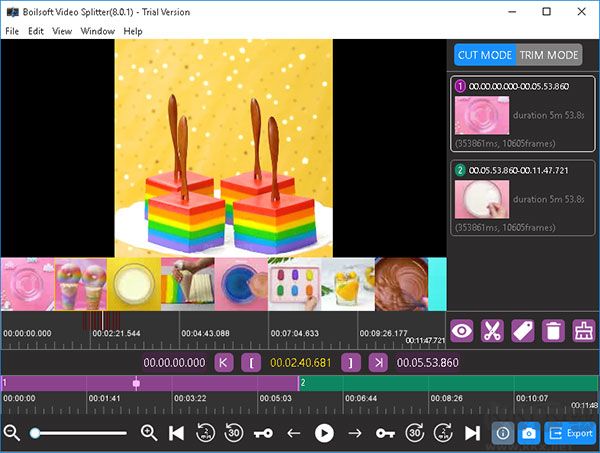 boilsoft video splitter(视频分割软件)
