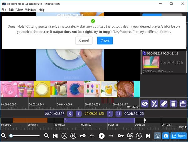 boilsoft video splitter(视频分割软件)