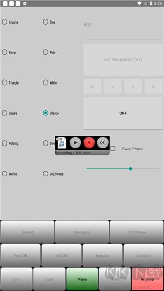 audiotools手机频谱仪