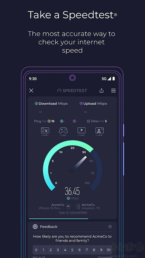 Ookla Speedtest