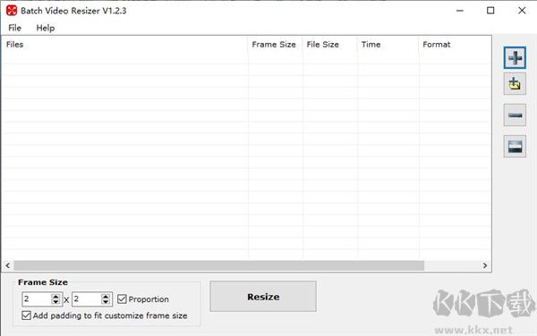 Batch Video Resizer(视频大小转换器)