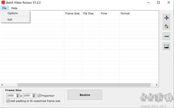 Batch Video Resizer(视频大小转换器)