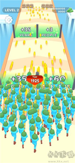 人群进化(Crowd Evolution)