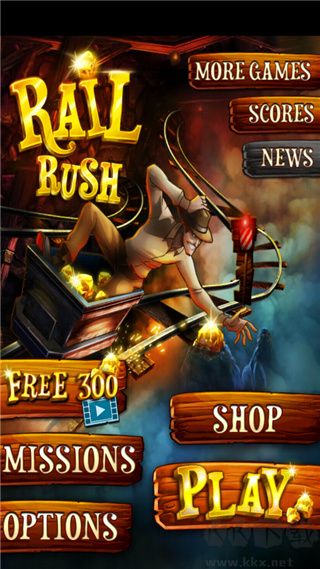 矿车大逃亡(Rail Rush)