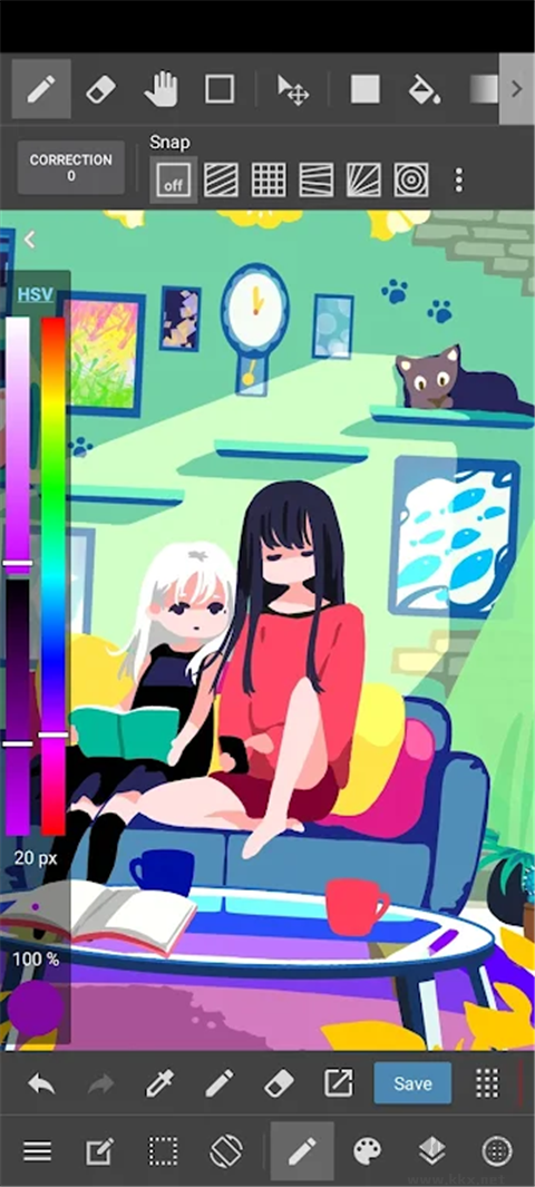 MediBang Paint手写