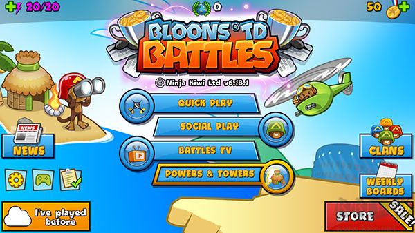 猴子塔防对战(BTD Battles)