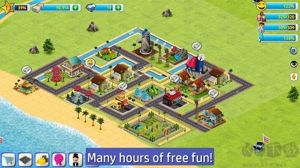 乡村城市模拟岛屿2