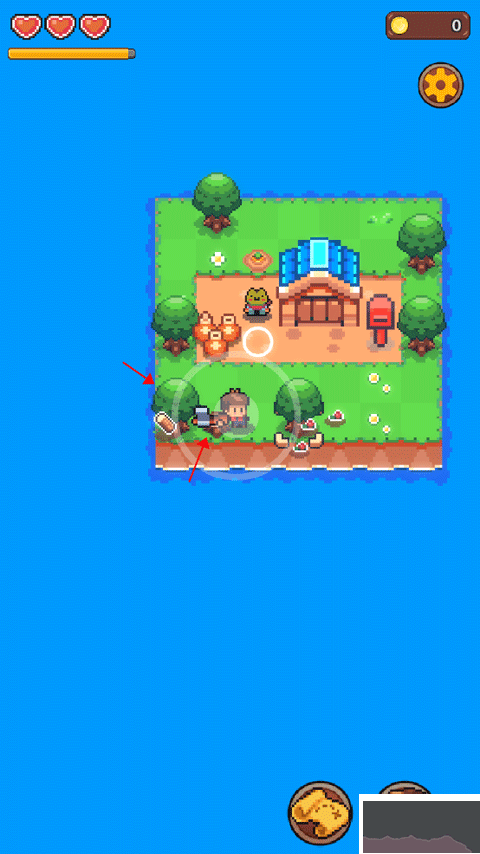 夏日时光探索小岛