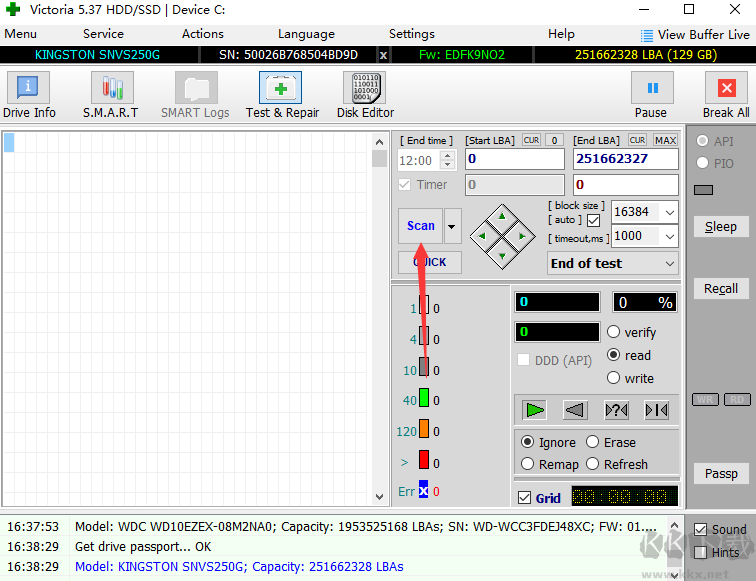 Victoria(硬盘修复工具)最新版