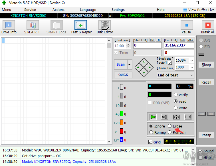 Victoria(硬盘修复工具)最新版