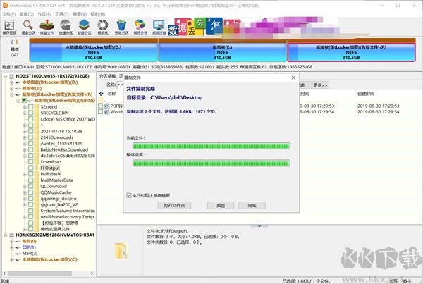 DiskGenius免安装绿色版