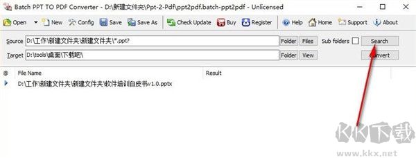 Batch PPT to PDF Converter(PPT转PDF批量转换器)