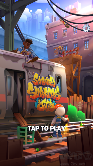 地铁跑酷冲浪之城