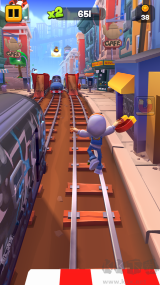 地铁跑酷冲浪之城