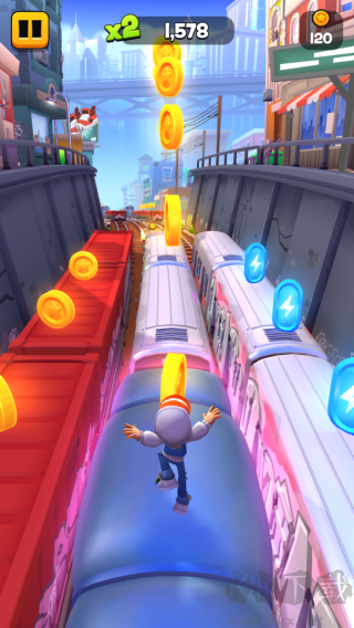 地铁跑酷冲浪之城