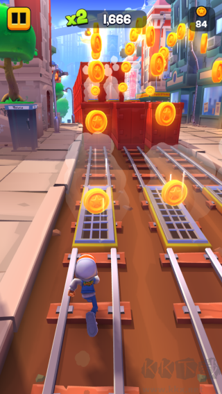 地铁跑酷冲浪之城