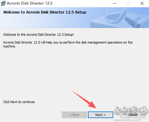  Acronis Disk Director(磁盘分区管理软件)