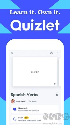 Quizlet单词卡卡