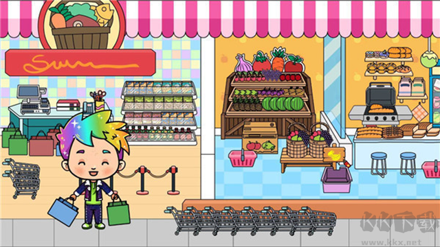 蒂奇镇城市生活模拟器