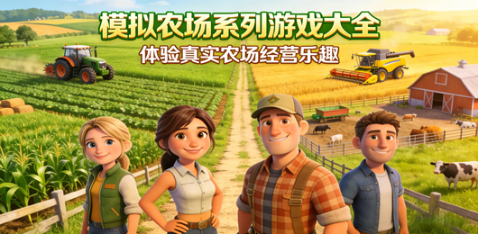 模拟农场系列游戏大全-模拟农场系列游戏大全合集-模拟农场系列游戏大全推荐