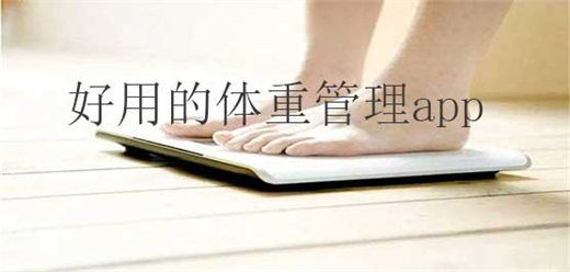好用的体重管理软件大全