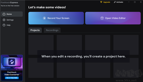 Flashback Express(屏幕录制工具)