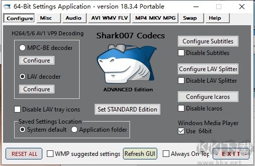 ADVANCED Codecs(高级编解码器)